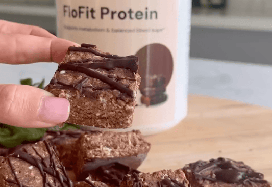 Choc-Mint Protein Bars - Nourished Natural Health