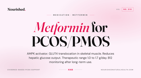 Metformin for PCOS/PMOS