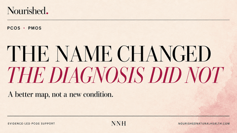 PMOS/PCOS: Your Diagnosis Did Not Expire