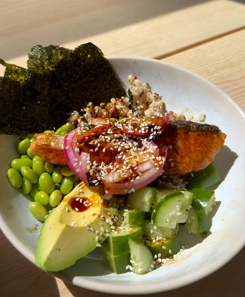Salmon Sushi Bowl