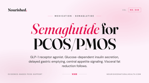 Semaglutide for PCOS/PMOS