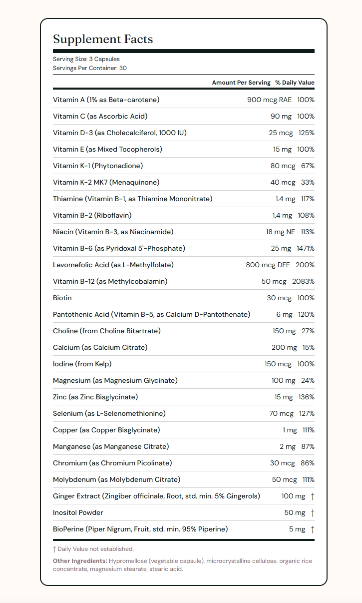 Supplement Facts