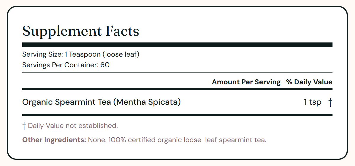 Supplement Facts