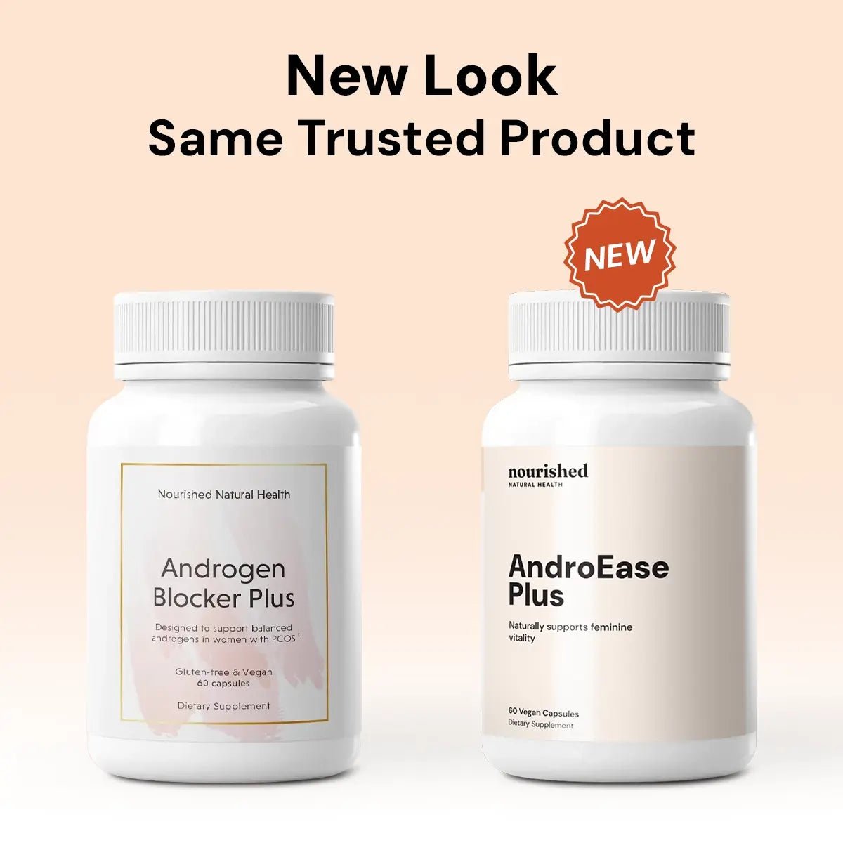 Nurished Androgen Blocker Plus para PCOS - Best Seller #1