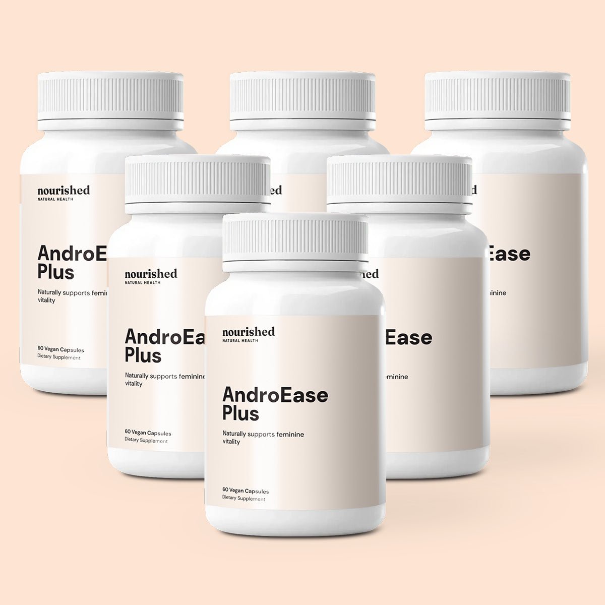 Nurished Androgen Blocker Plus para PCOS - Best Seller #1
