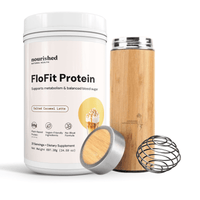 Thumbnail for FloFit Protein - 30% Off First Order + Bamboo Shaker Bottle - Nourished Natural Health
