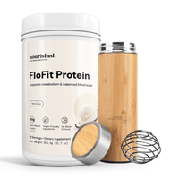 Thumbnail for FloFit Protein - 30% Off First Order + Bamboo Shaker Bottle - Nourished Natural Health