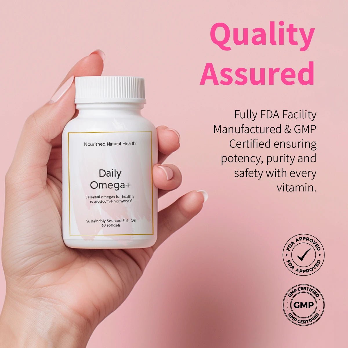 Nourished Daily Omega+ - Nourished Natural Health