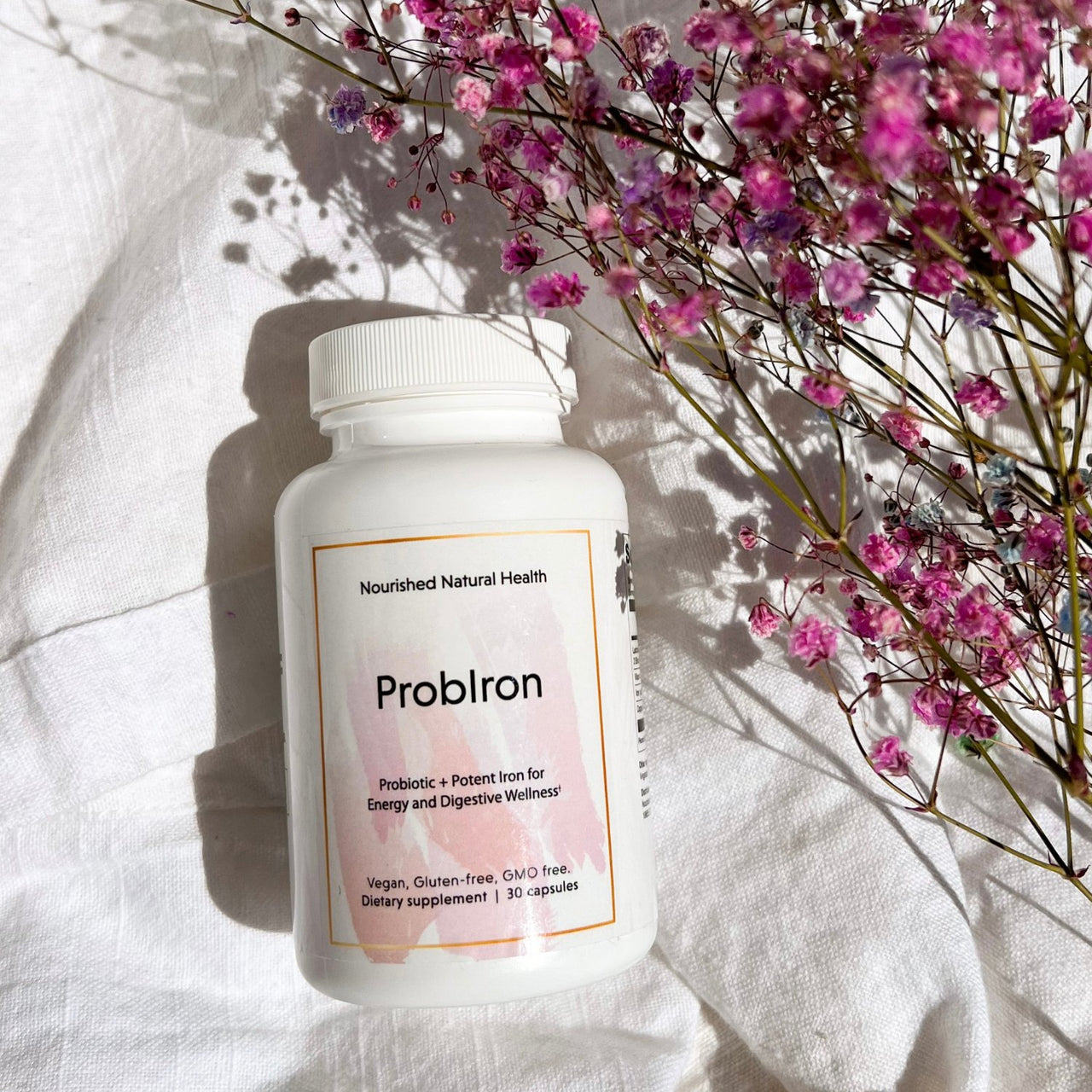 Nourished ProbIron - Probiotic + Potent Iron for Energy & Digestive Wellness - Nourished Natural Health